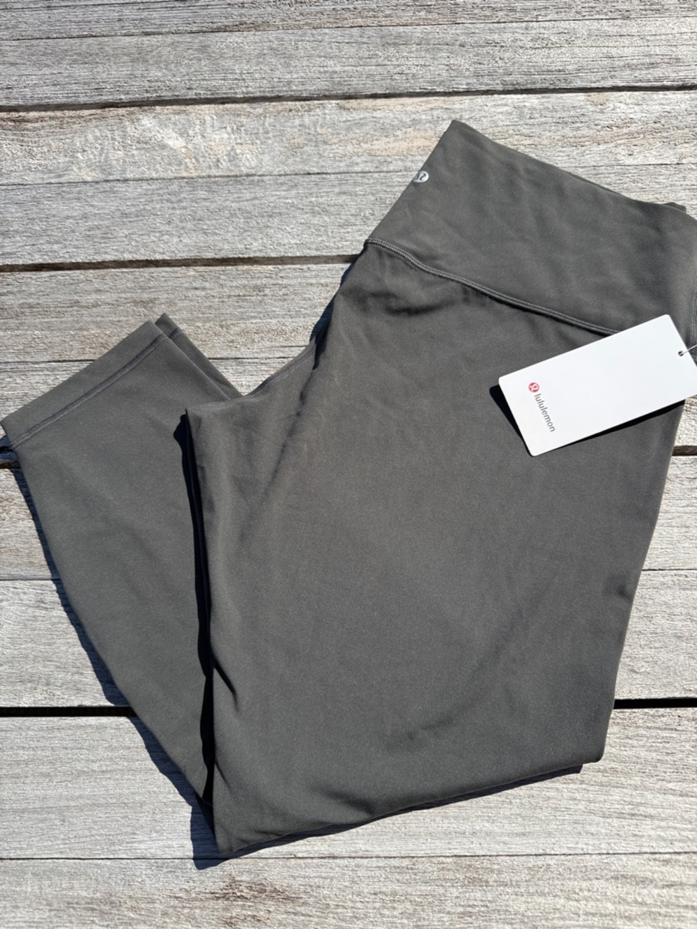 Lululemon Align Pant 25" Graphite Grey size 18 NWT PLUS SIZE